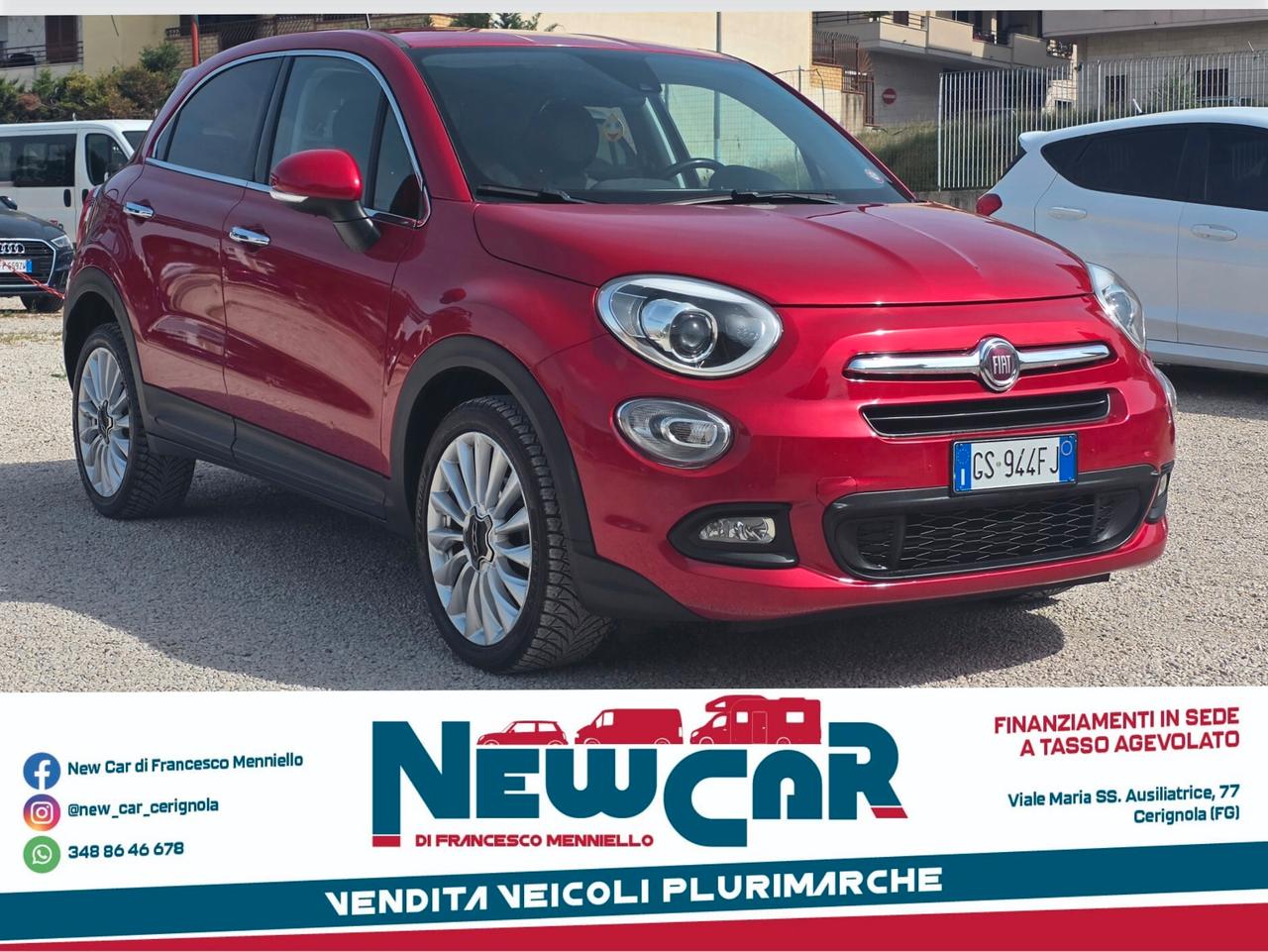 Fiat 500X 1.6 MultiJet 120 CV Lounge