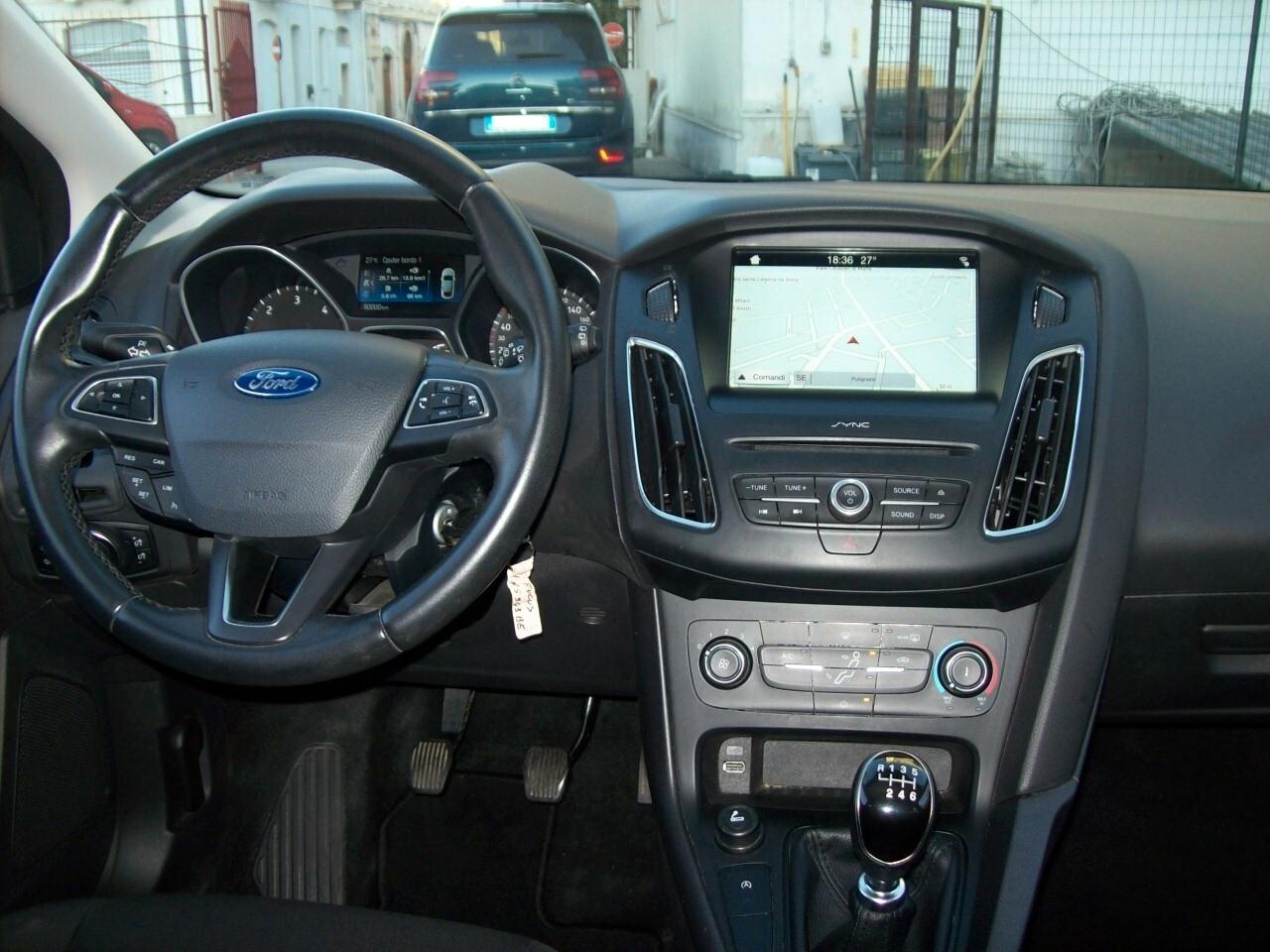 Ford Focus SW 1.5 TDCi 120CV S&S Titanium Navy