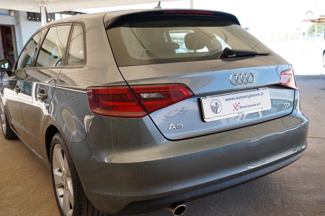 Audi A3 SPB 1.6 TDI 110 Cv S tronic Ambition
