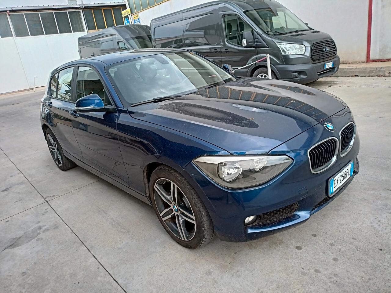 Bmw 116d 5p. Sport automatica 115 cv km originali