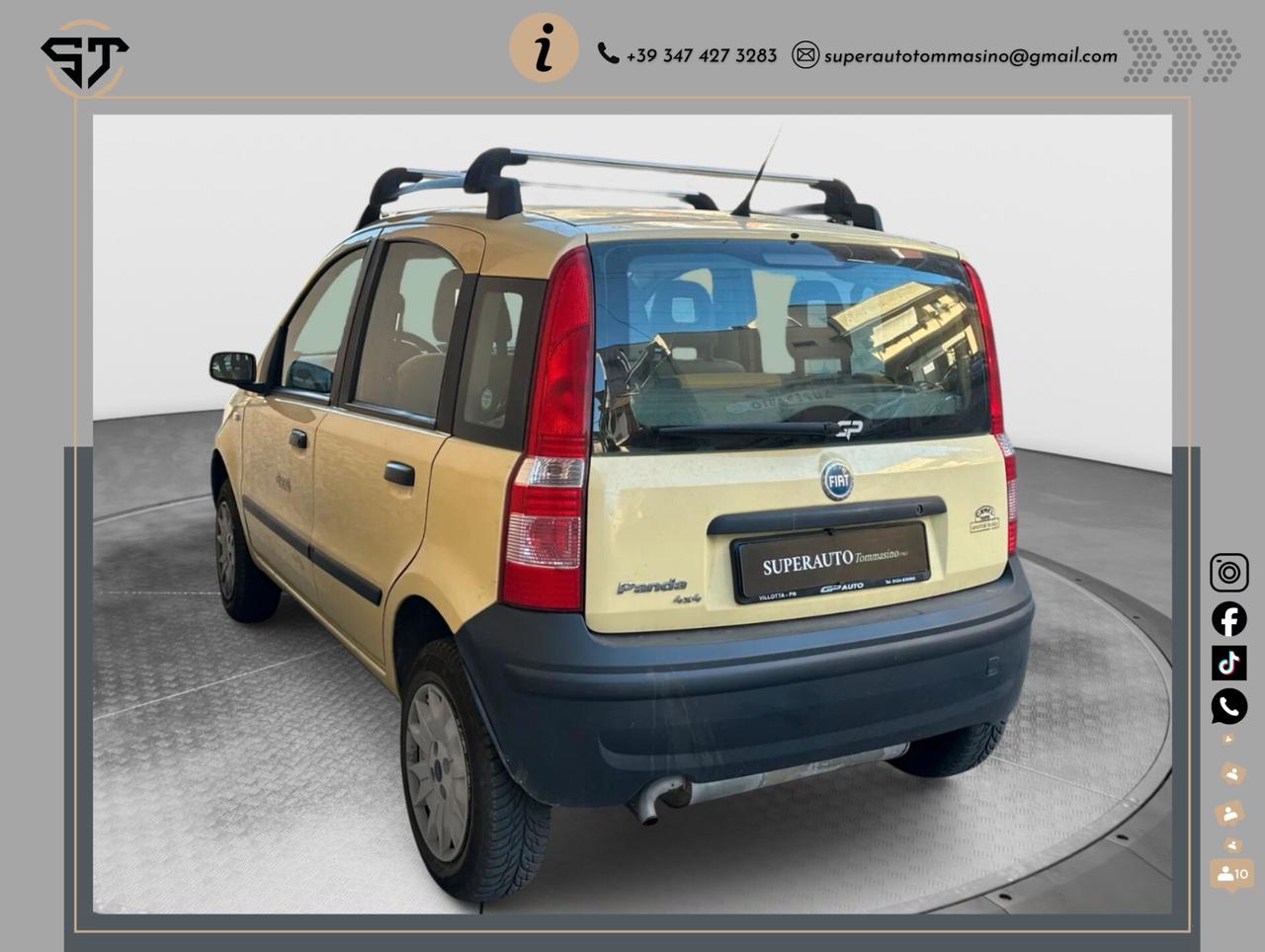 Fiat Panda 1.2 4x4 GPL valido fino al 2029