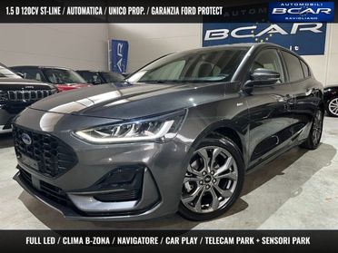 FORD Focus 1.5 EcoB. 120CV aut. 5p. ST-Line "17 STline /Navi/