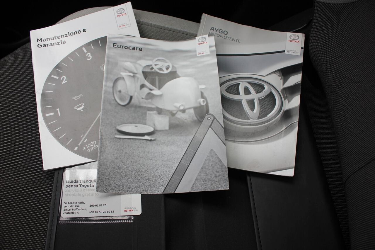 AYGO 1.0-AUTOMATICA*PREZZO VERO*UNIPRO' KM CERTI-GARANZIA 12 MESI