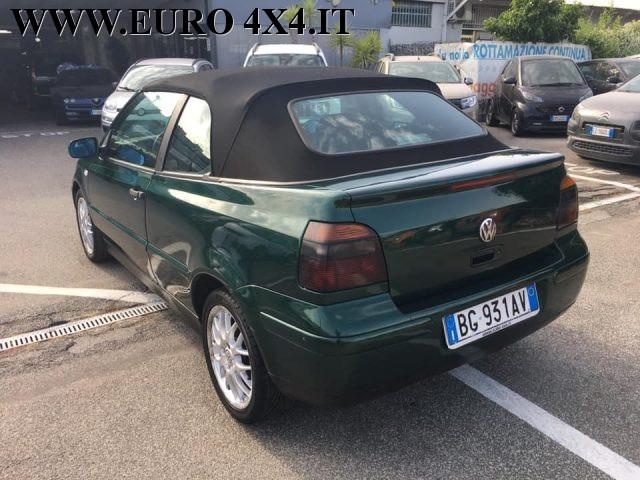 VOLKSWAGEN Golf Cabriolet GOLF4 CABRIO AUTOMATICA 1.6BENZ. 102cv PERFETTA