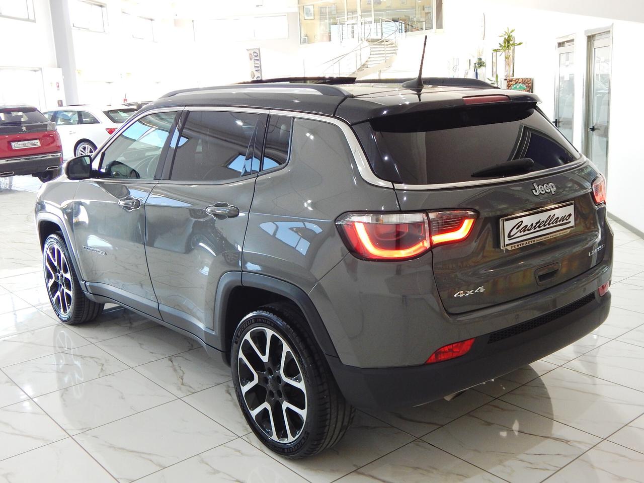 Jeep Compass 2.0 mjt Limited 4wd 140cv Aut TETTO-NAVI-PELLE-LED