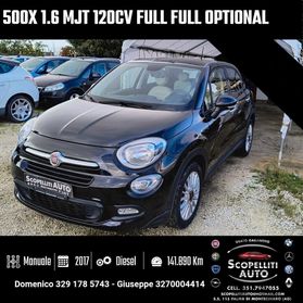Fiat 500X 1.6 MultiJet 120 CV Lounge full optional
