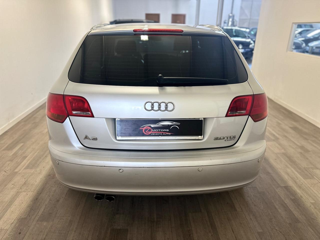 Audi A3 SPB 2.0 TDI 170 CV F.AP. quattro Ambition 4x4