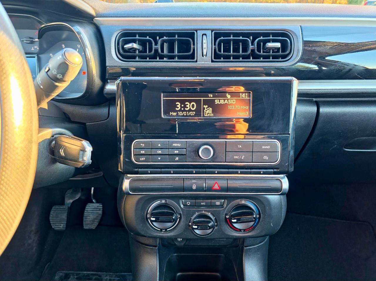 Citroen C3 PureTech 82 Feel 2017-E6B Manuale NEO