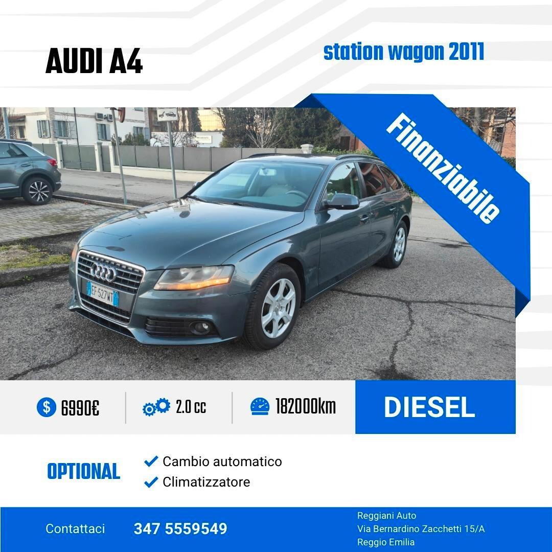 Audi A4 Avant 2.0 TDI 143CV mult. Adv. Plus