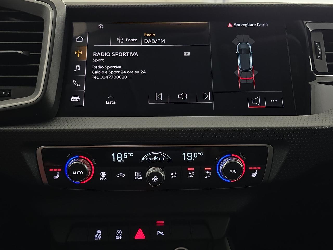 Audi A1 sportback 25 1.0 tfsi admired advanced s-tronic my20