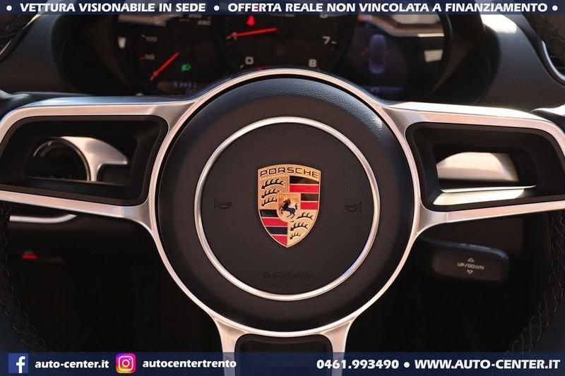 Porsche 718 718 Boxster 2.0 MANUALE CERTIFICATA 111 PUNTI PORSCHE