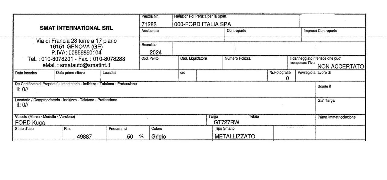 Ford Kuga 2.0 ECOBLUE 120CV AUT. 2WD ST-LINE ( FARI LED - COCKPIT NAVI MIRROR PDC )