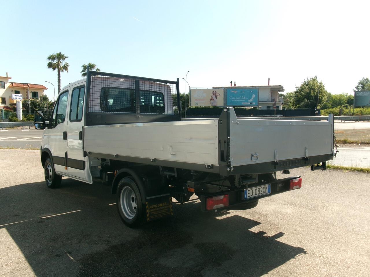 Iveco Daily 35C15 3000 150CV DOP CABINA 7POSTI RIBALTABILE TRILATERALE