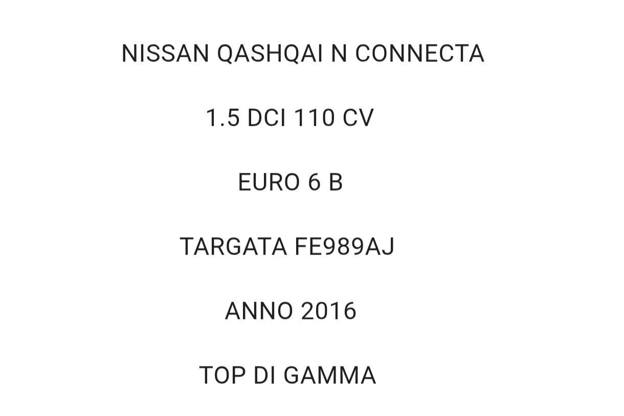 Nissan Qashqai 1.5 dCi 110 CV TETTO PANORAMICO