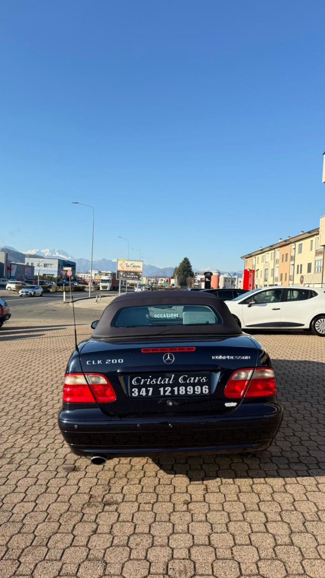 MERCEDES CLK 200 KOMPRESSOR CABRIO