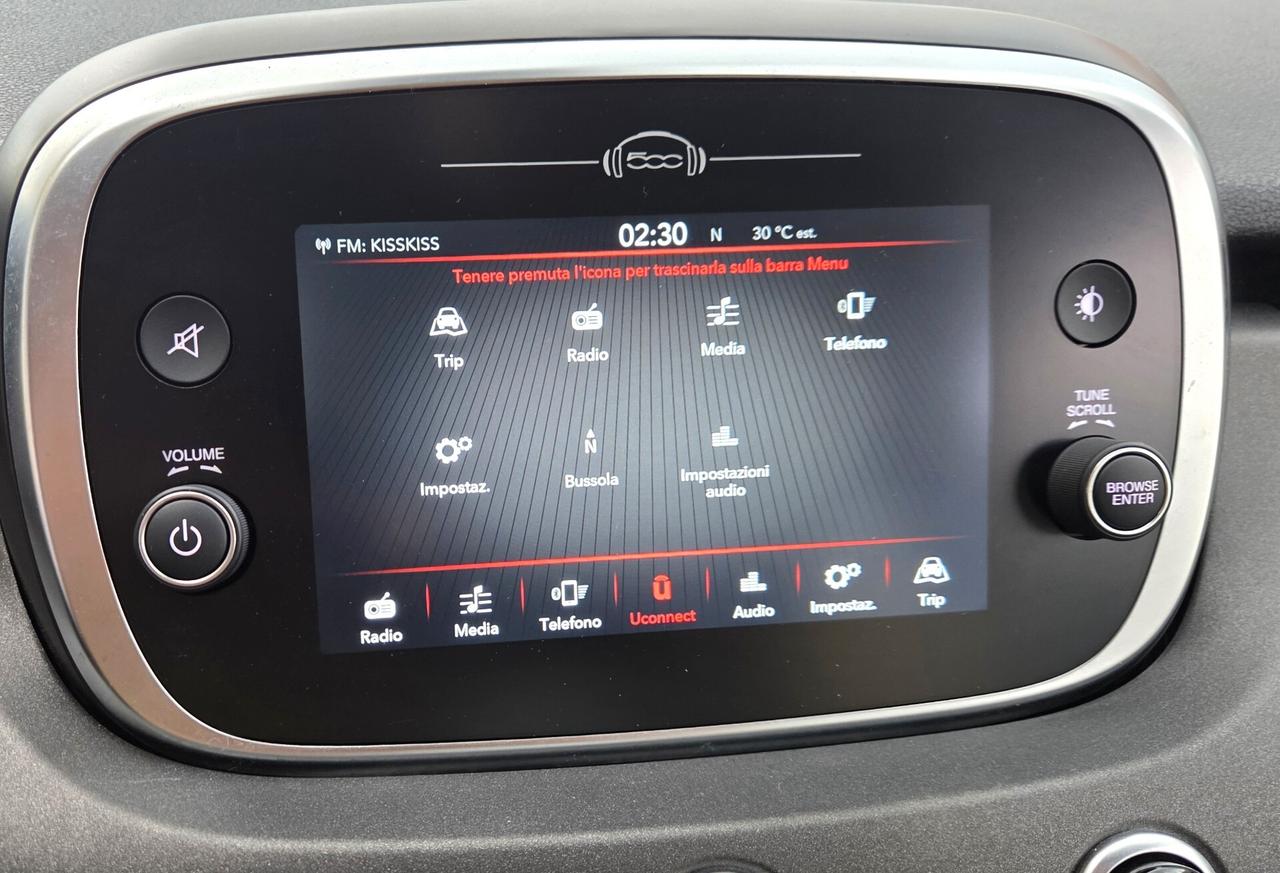 Fiat 500X 1.3 MultiJet 95 CV KM 24000 IVA COMPRESA