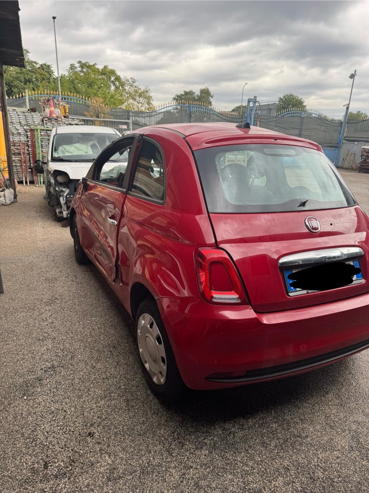 Fiat 500 1.0 Hybrid sinistrata incidentata 2023