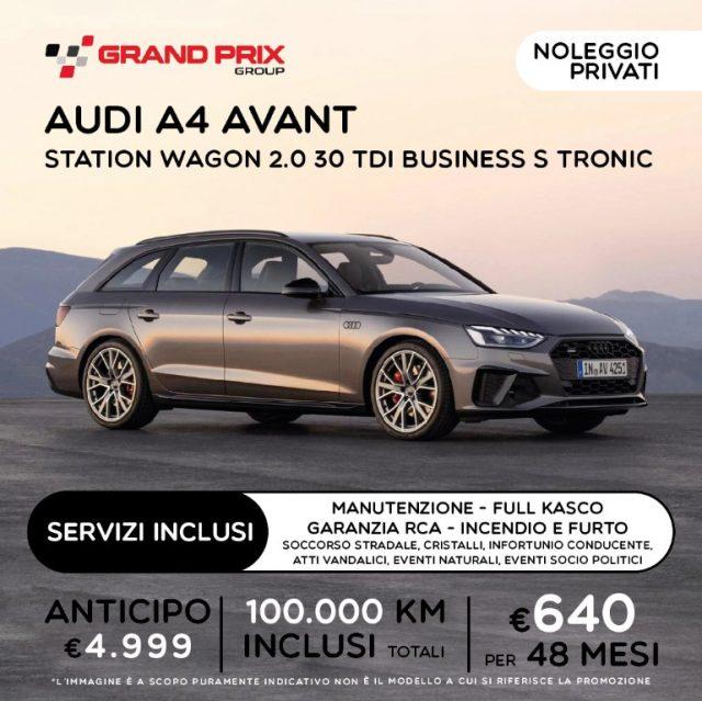 AUDI A4 NOLEGGIO LUNGO TERMINE - 30 TDI S tronic Business