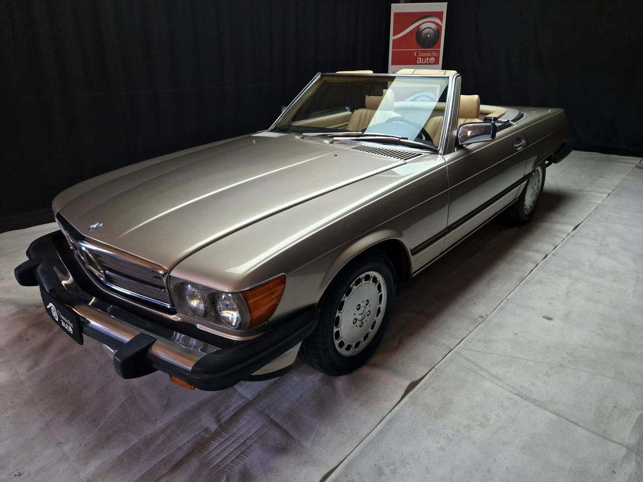 Mercedes-benz SL 560 anno 1987 certificata ASI con CRS