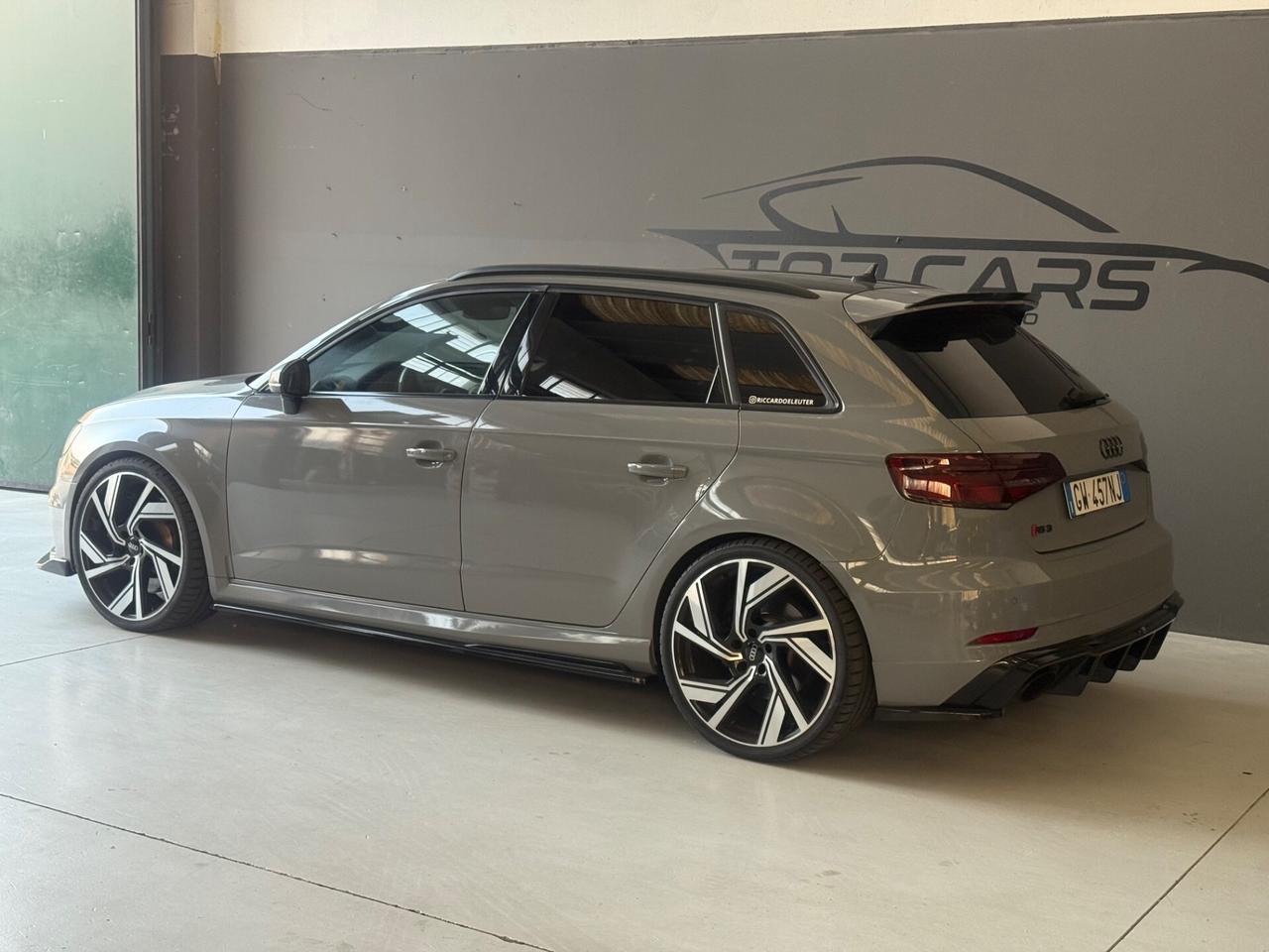 Audi RS3 8v 400cv TETTO GUSCIO VIRTUAL