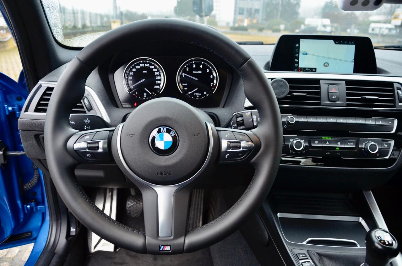 BMW 118i MSPORT 136cv, SERVICE BMW, EURO 6D, FULL LED, SEDILI RISCALDATI, 18", PERMUTE