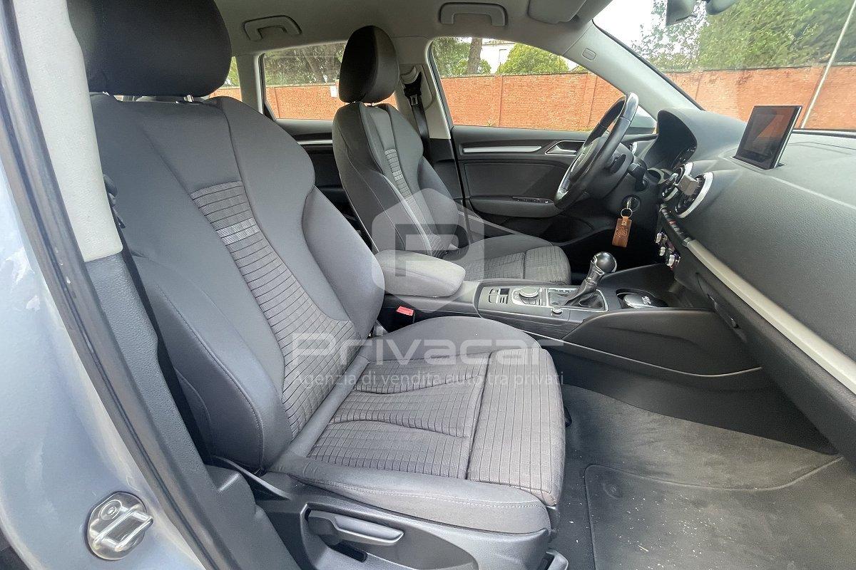 AUDI A3 SPB 2.0 TDI 150 CV clean diesel S tronic Ambition