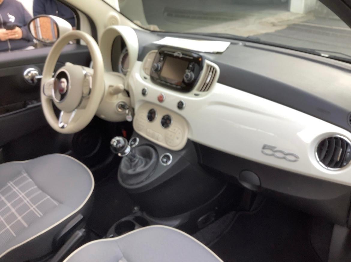 Fiat 500 1.2 Lounge-Km68000-tetto apribile