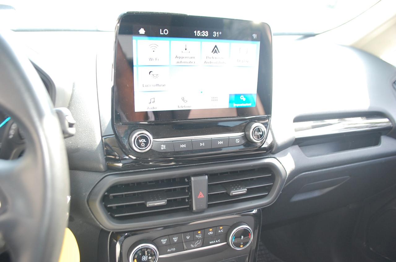 Ford EcoSport 1.0 ecoboost 125CV Active S&S Uff Italy USB Lega