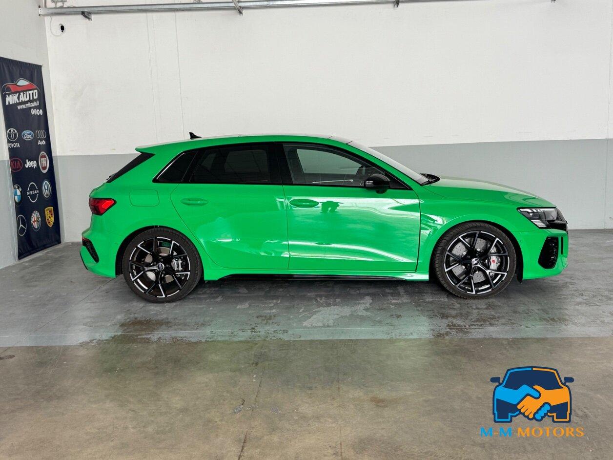 Audi RS3 Sportback 2.5 tfsi quattro s-tronic UNICOPRO-CARBOCERAMICI- COLORE EXCLUSIVE-GARANZIA AUDI 2028-LIM 290KM/H