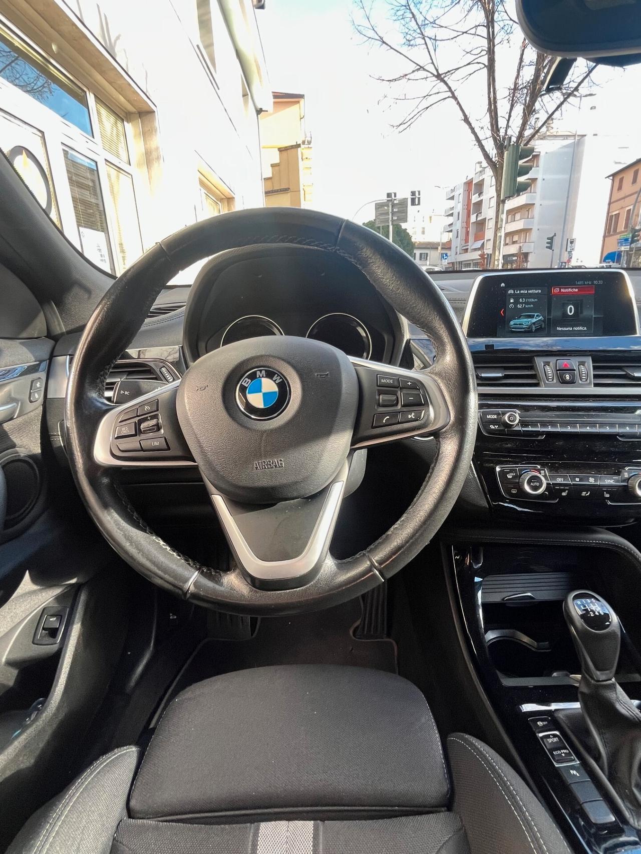 BMW X2 S-DRIVE 1.8 d 150CV BUSINESS SPORT NAVI CERCHI GARANZIA 24 MESI