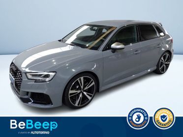 Audi A3 RS3 SPORTBACK 2.5 TFSI QUATTRO S-TRONIC