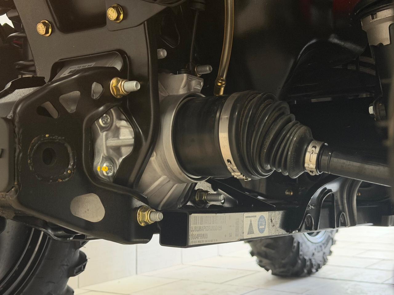 Can Am Outlander 1000 Max. 698 km