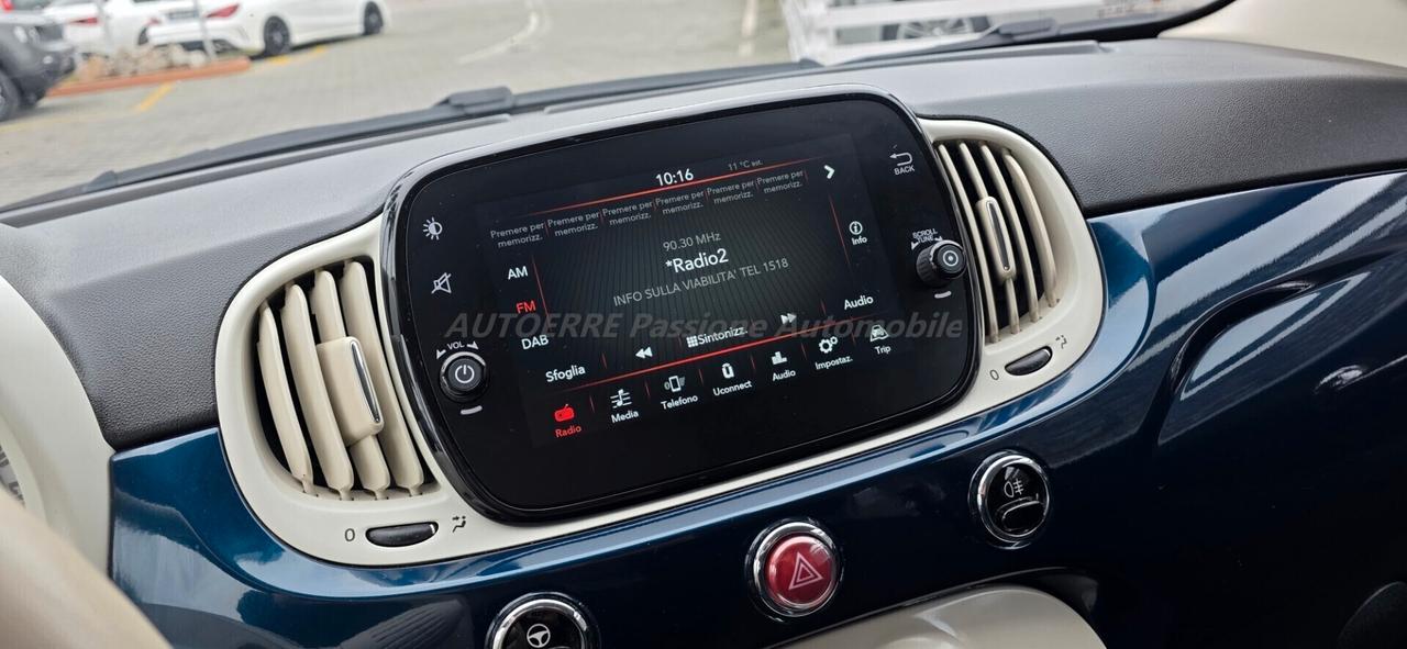 Fiat 500 1.0 Hybrid Red