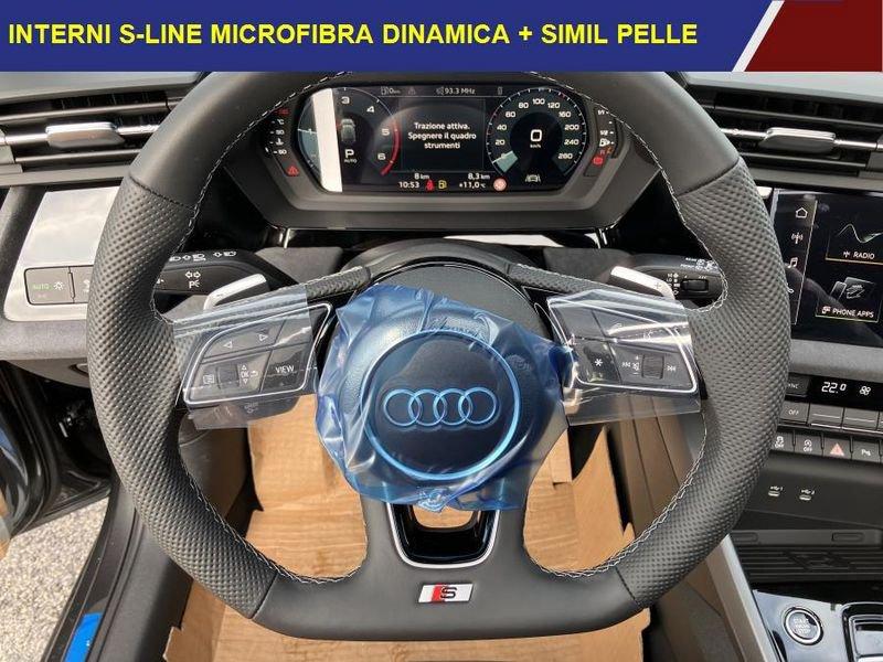 Audi A3 SPB 35 TDI S Tronic S line edition S-LINE PLUS+TETTO KM0