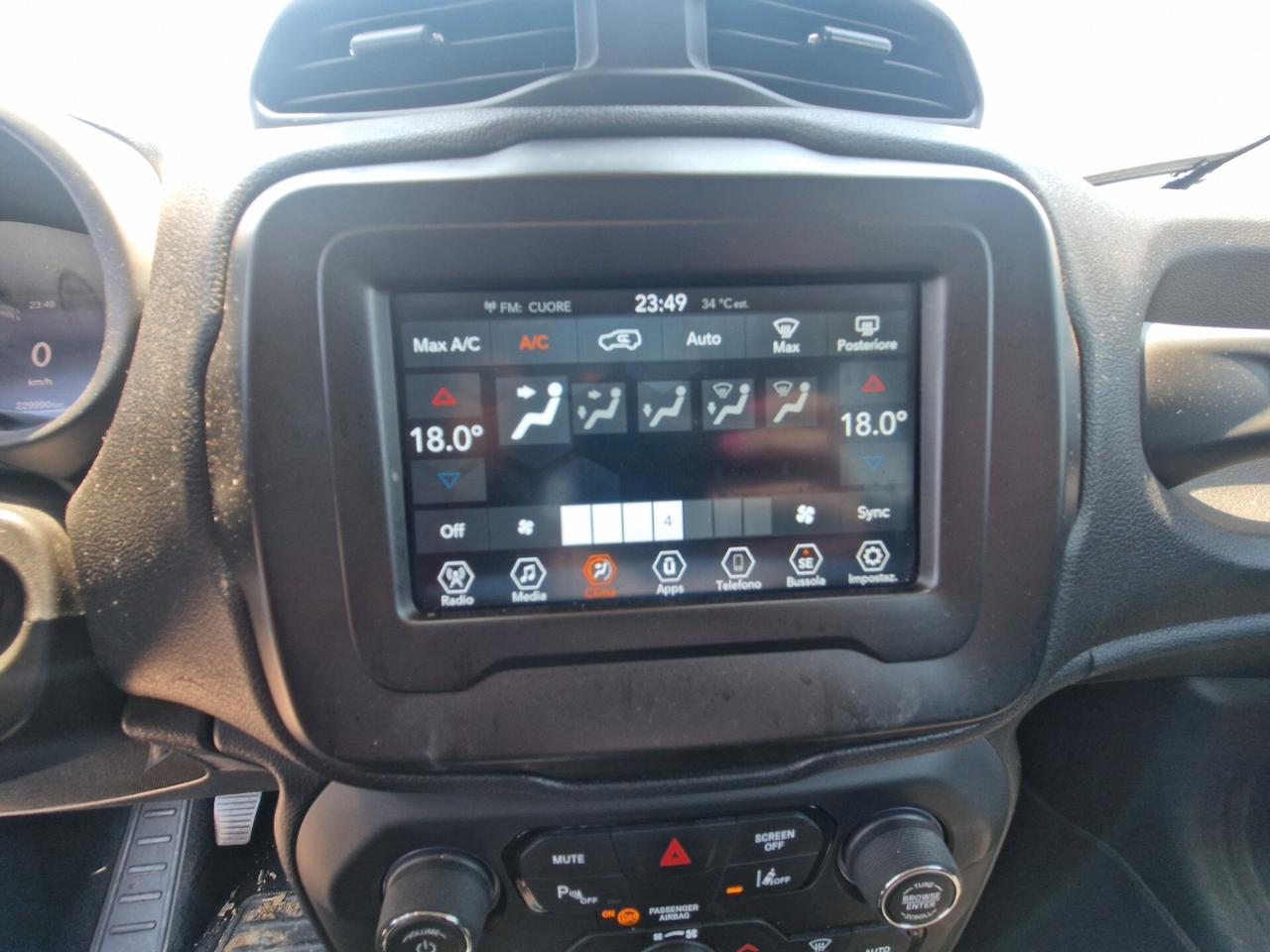 Jeep Renegade 1.6 Mjt 130 CV Limited GANCIO TRAINO N1 5Posti