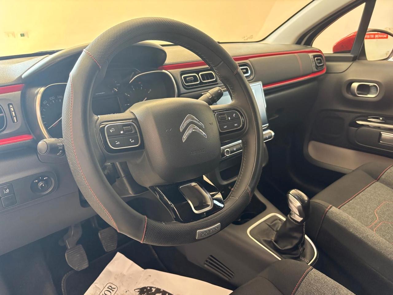 CITROEN C3 ANNO 2017 DS 1.6 ADATTA NEOPATENTATI KM 130 MILA