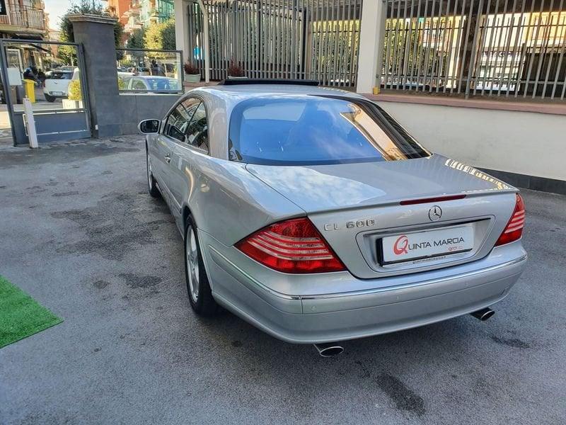 Mercedes-Benz Classe CL 600 500cv BITURBO ASI TARGA ORO-UNICA