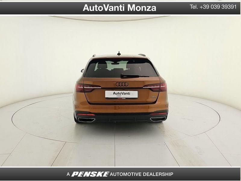 Audi A4 A4 Avant 40 2.0 tdi mhev S line edition quattro 204cv s-tronic