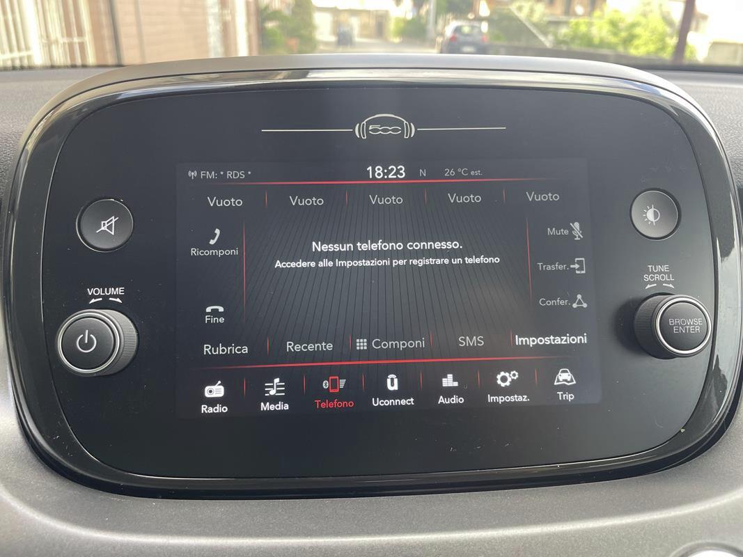 Fiat 500X 1.6 MultiJet 130 CV Sport Restyling "Fari Full LED, UCONNECT 7" HD Live, Cerchi 18"