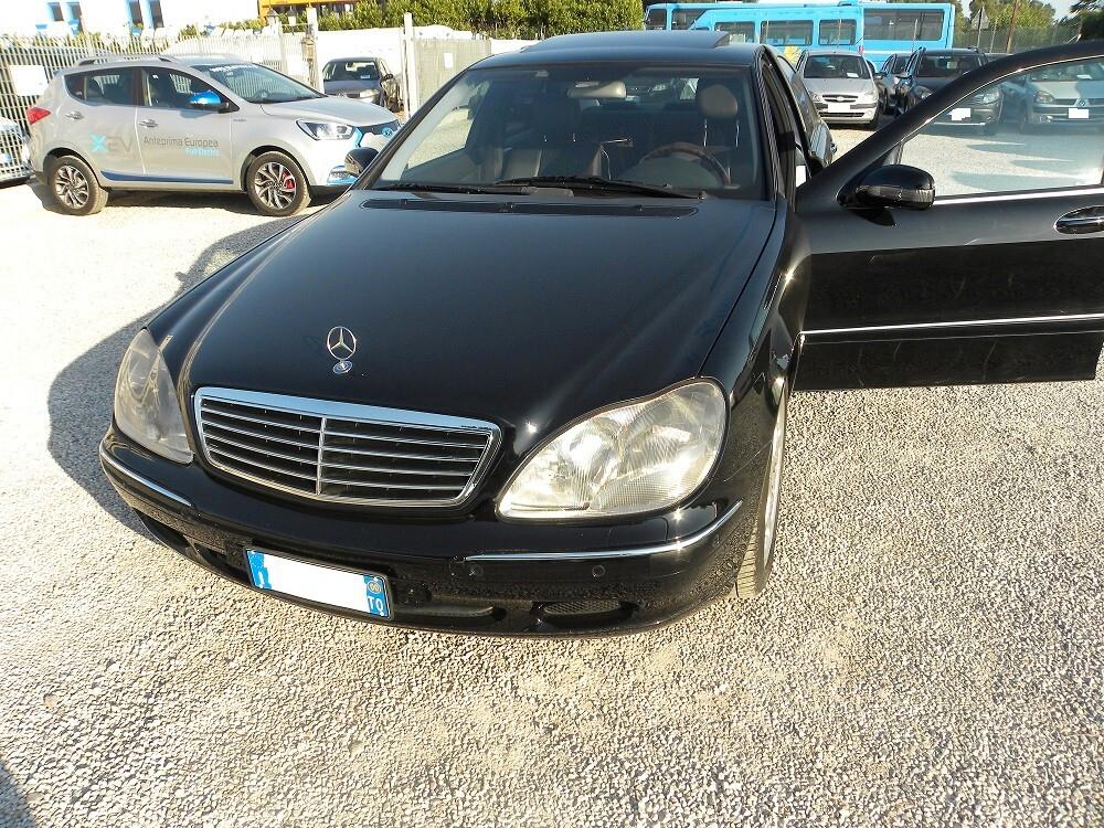 Mercedes-benz S 320 cat Lunga amg tetto pelle bose tv navi cerchi cruise sedili ventilati memory