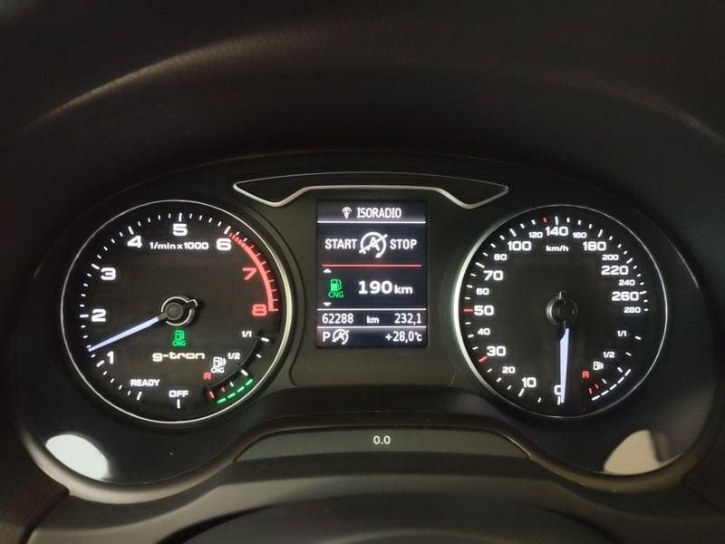 Audi A3 A3 Sportback 30 1.5 g-tron Admired 131cv s-tronic