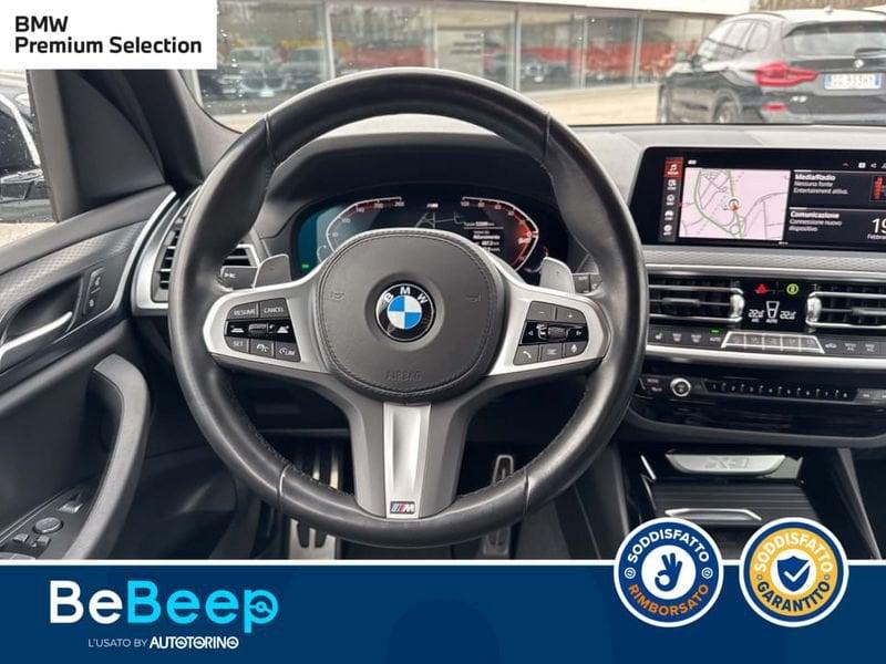 BMW X3 XDRIVE20D MHEV 48V MSPORT AUTO