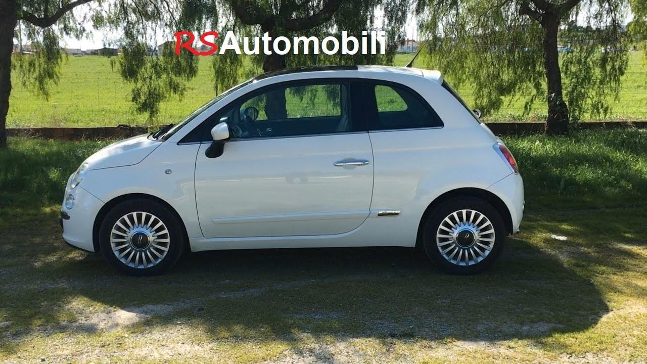 FIAT 500 1.2 LOUNGE PELLE RED TETTO P. GARANZIA12/36 l