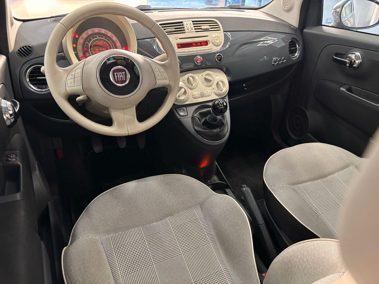 Fiat 500 1.2 EasyPower Lounge 69CV Gpl Tetto Panoramico