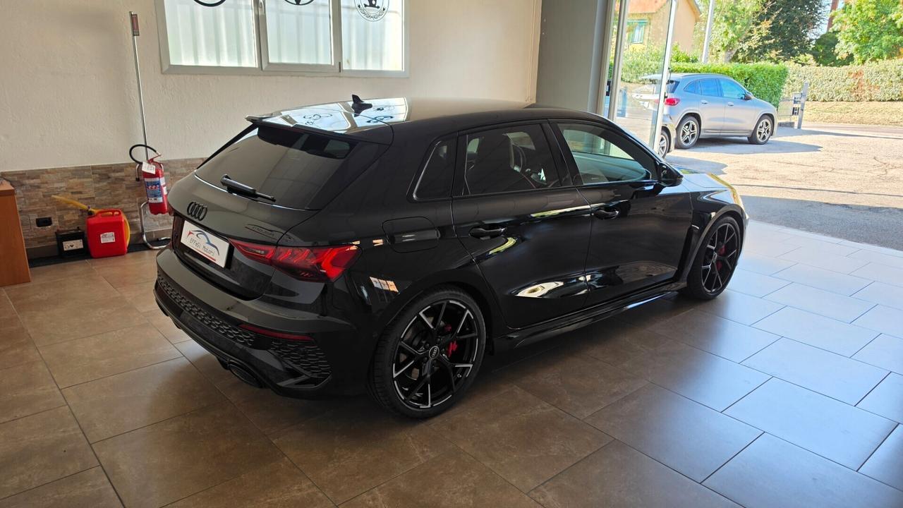 Audi A3 RS 3 SPB TFSI quattro S tronic - FULL OPTIONAL - PERFETTA - FRENI CARBOCERAMICI
