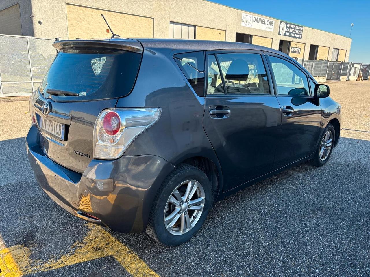 Toyota Verso 1.6 Sol CON SOLI 91.900 KM CERTIFICATI TOYOTA UNICO PROPRIETARIO