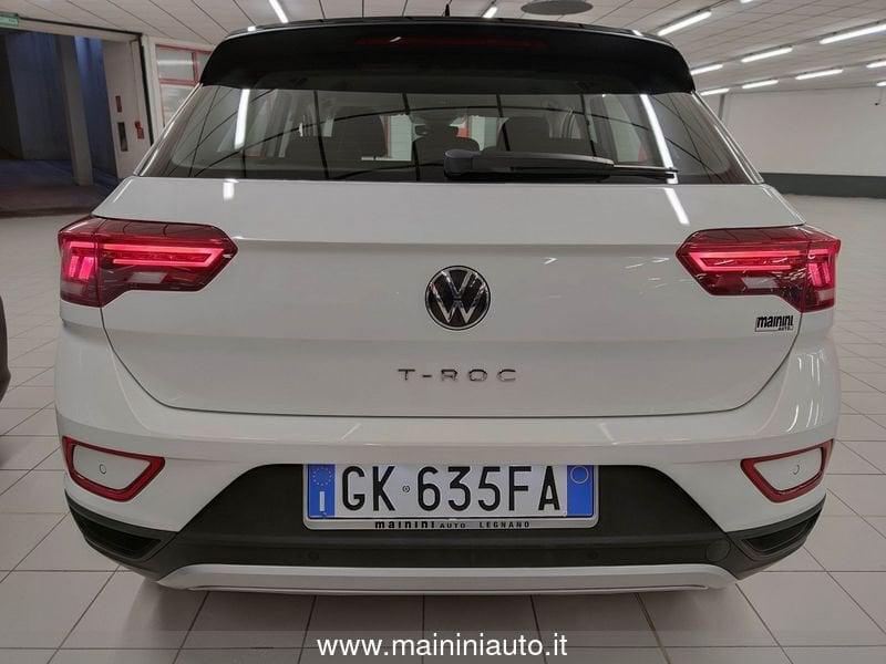 Volkswagen T-Roc 1.0 TSI 110cv Life + Car Play