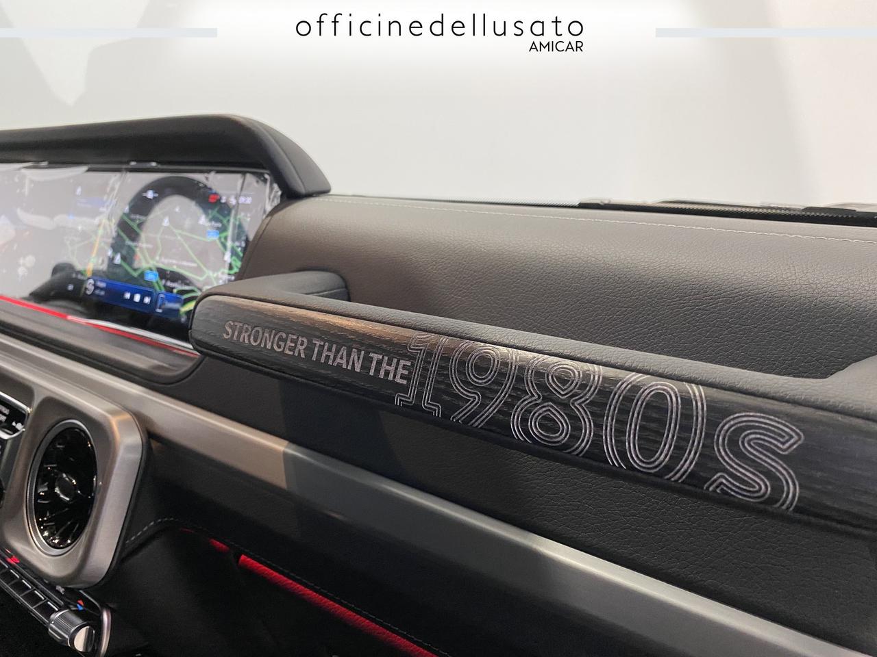 Mercedes-Benz Classe G 450 d 367cv stronger than the 1980s 9g-tronic