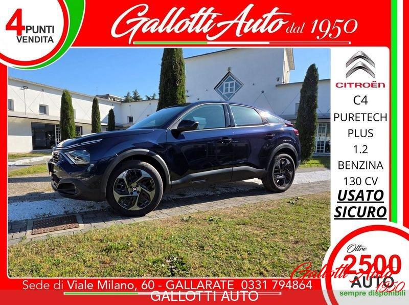 Citroën C4 PureTech 130 S&S Plus-NESSUN OBBL. FIN.