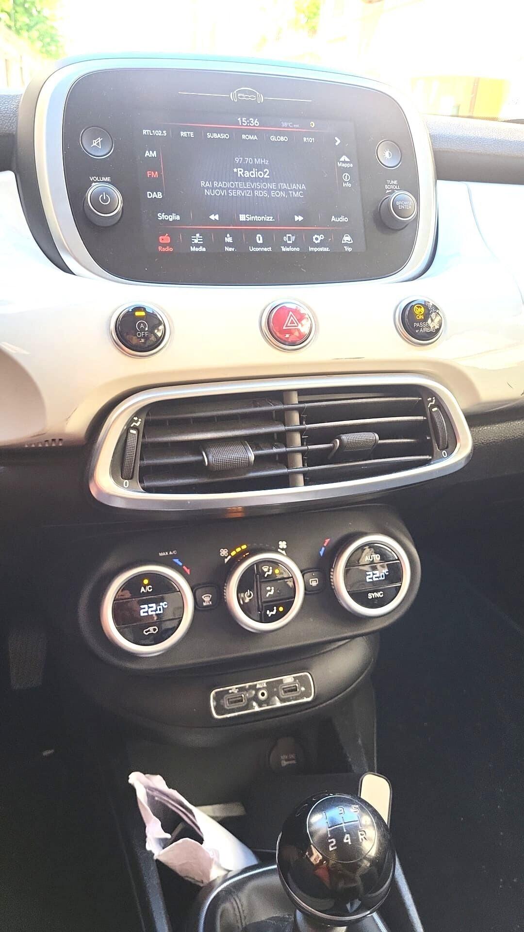 FIAT 500X 1,3 M.JET-EURO 6B-UNICA PROPR-NAVI-TELEC